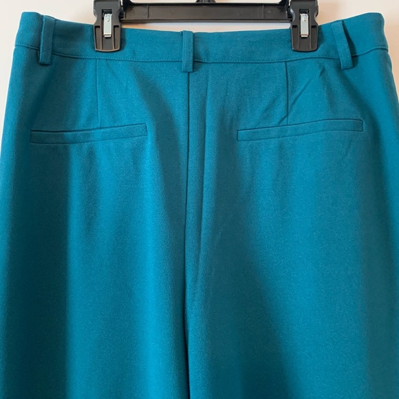 Happily Grey Women's Wide Leg Dress Trouser Pants - Turquoise size 9 - Picture 10 of 14